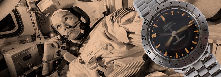 bulova accutron gmt astronaut vintage montre space age de 1963